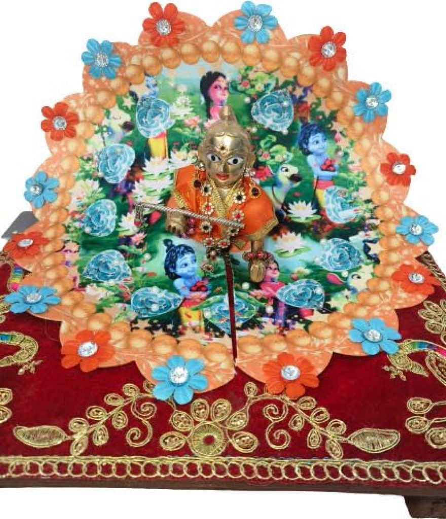 Eligant Beautiful Lord Krishna Dress with Trendy Digital Print